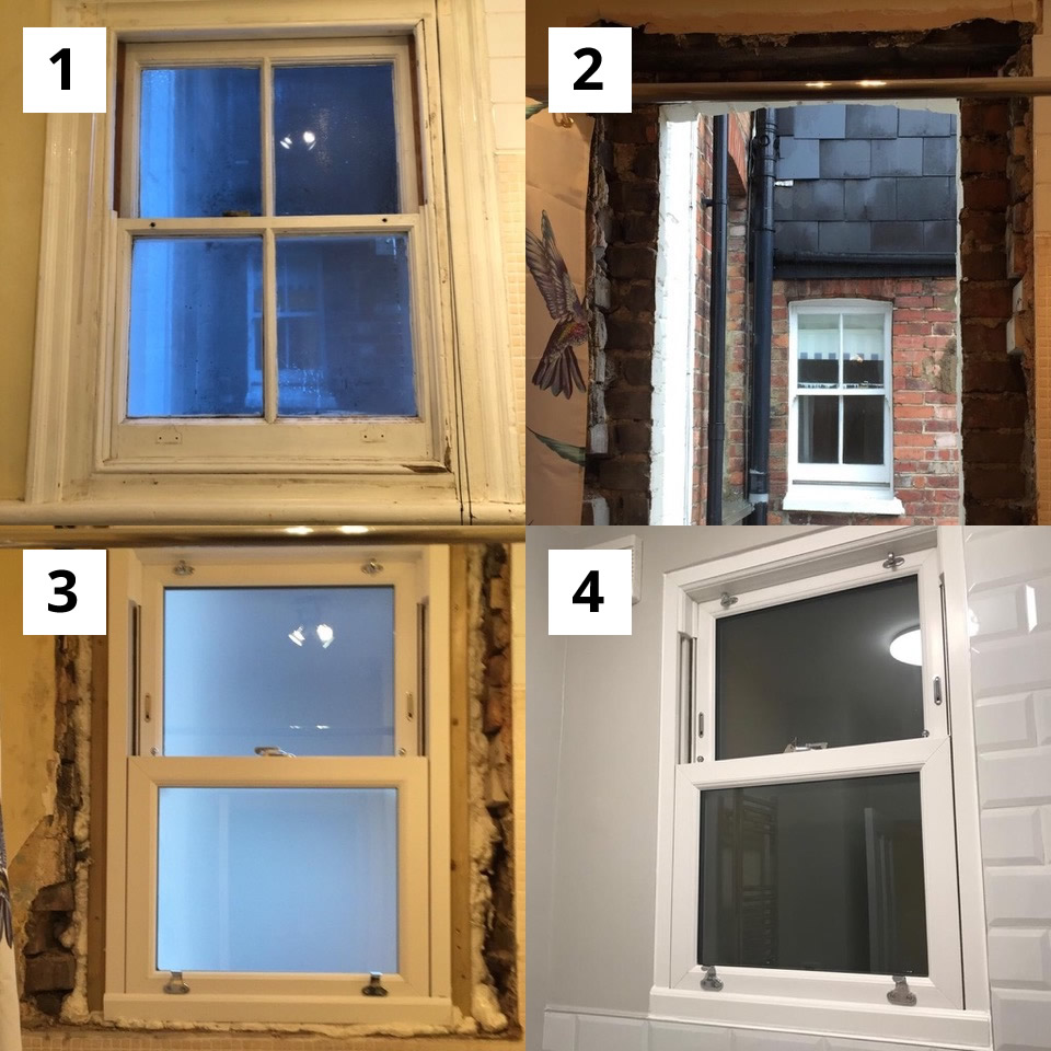 a sash window replacement
